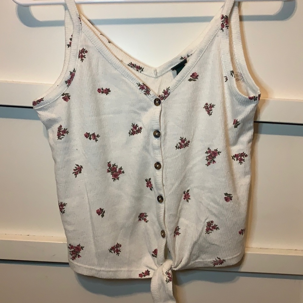 Ribbed tank top